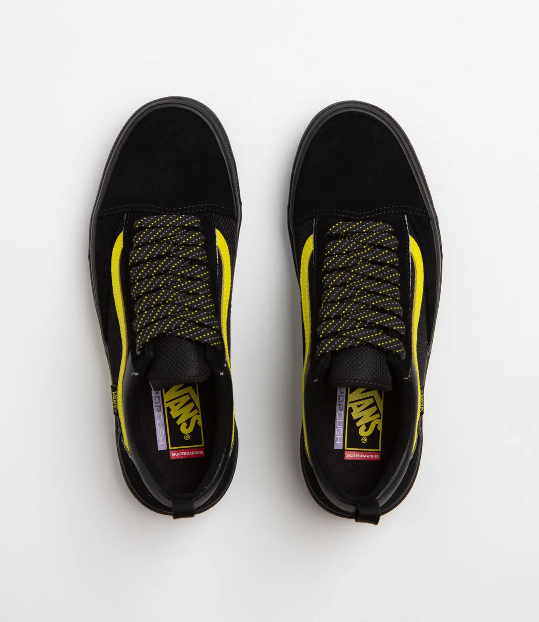 Vans Skate Old Skool Wafflecup Reflective Black/Lime