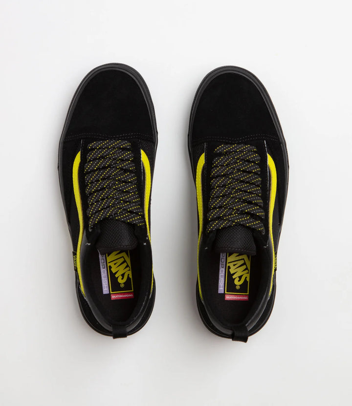 Vans Skate Old Skool Wafflecup Reflective Black/Lime
