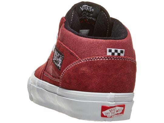 Vans Skate Half Cab Burgundy/White