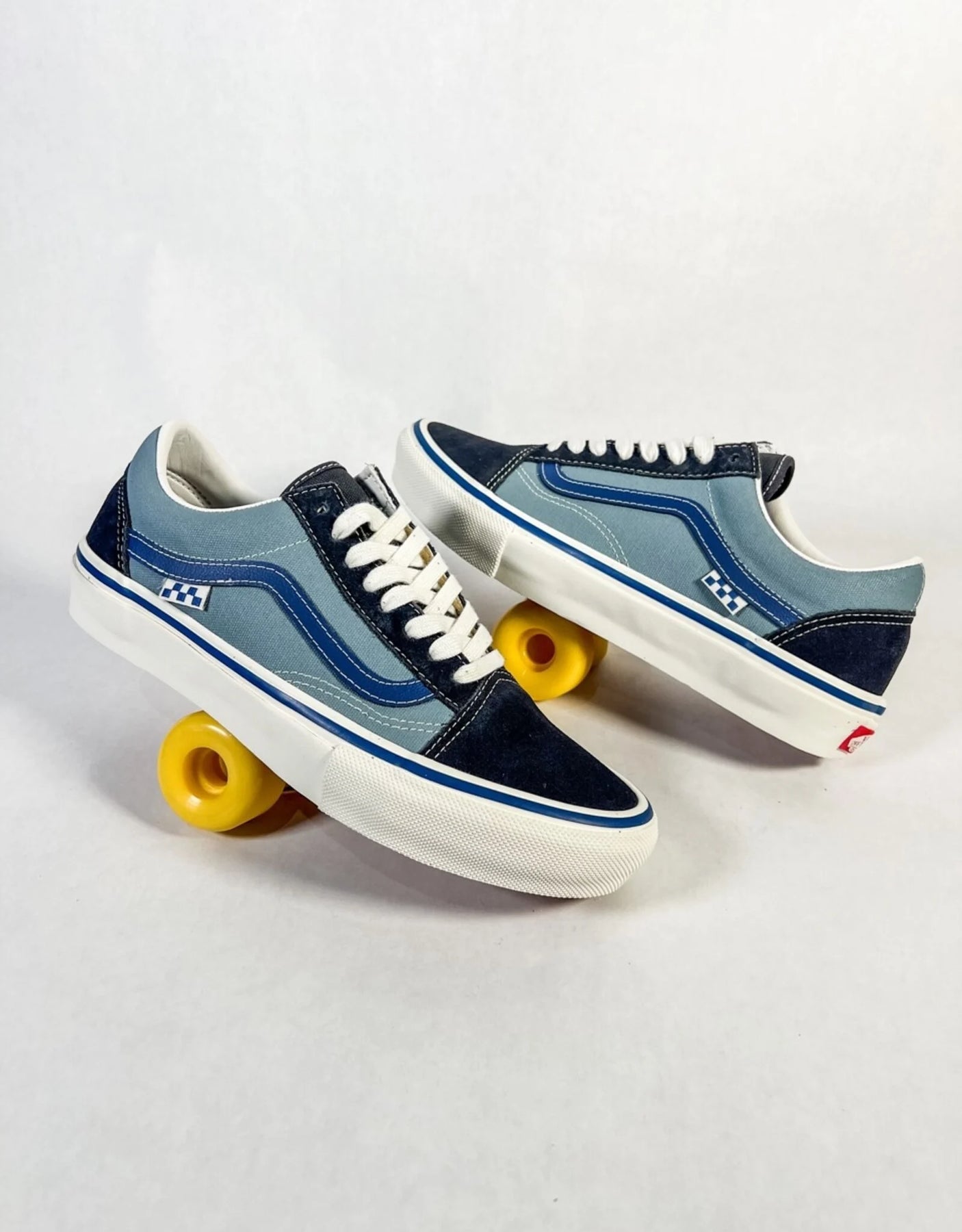 Vans Skate Old Skool Elijah Berle Vintage Blue – Eastern Boarder Vans Skate Old Skool Elijah Berle Vintage Blue – Eastern Boarder