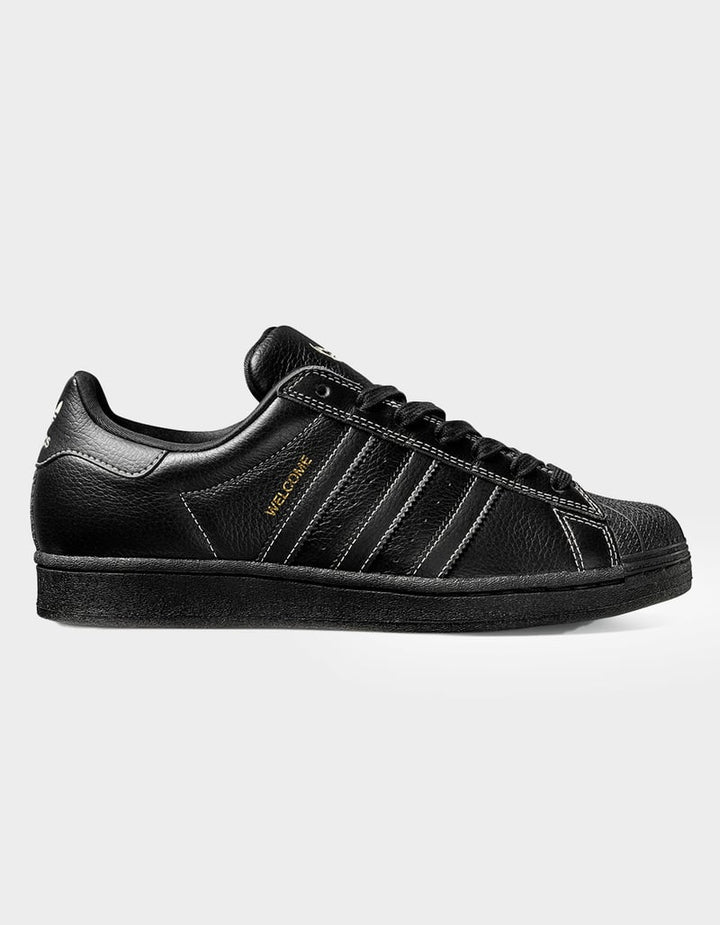 Adidas x Welcome Superstar ADV Core Black/Core Black/Off White