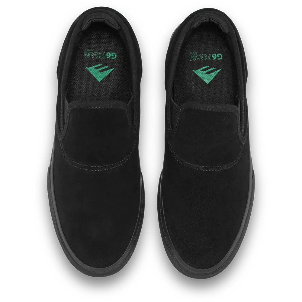 Emerica Wino G6 Slip On Black/Black/Black