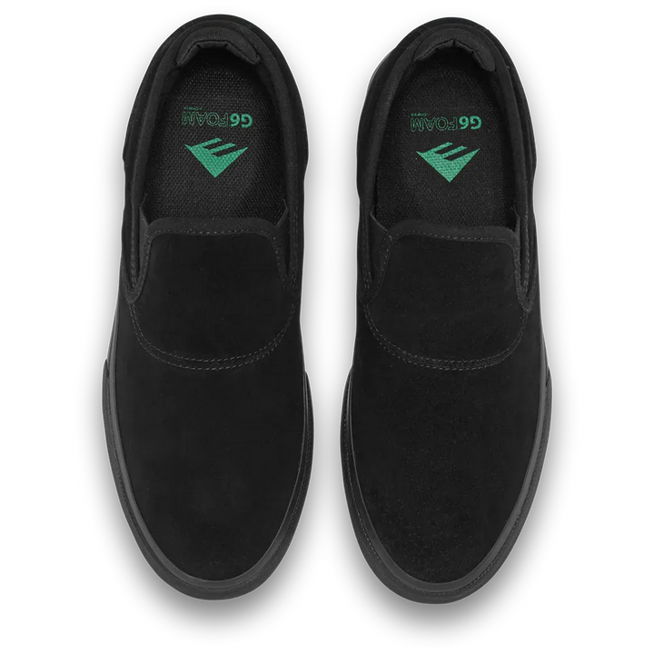 Emerica Wino G6 Slip On Black/Black/Black