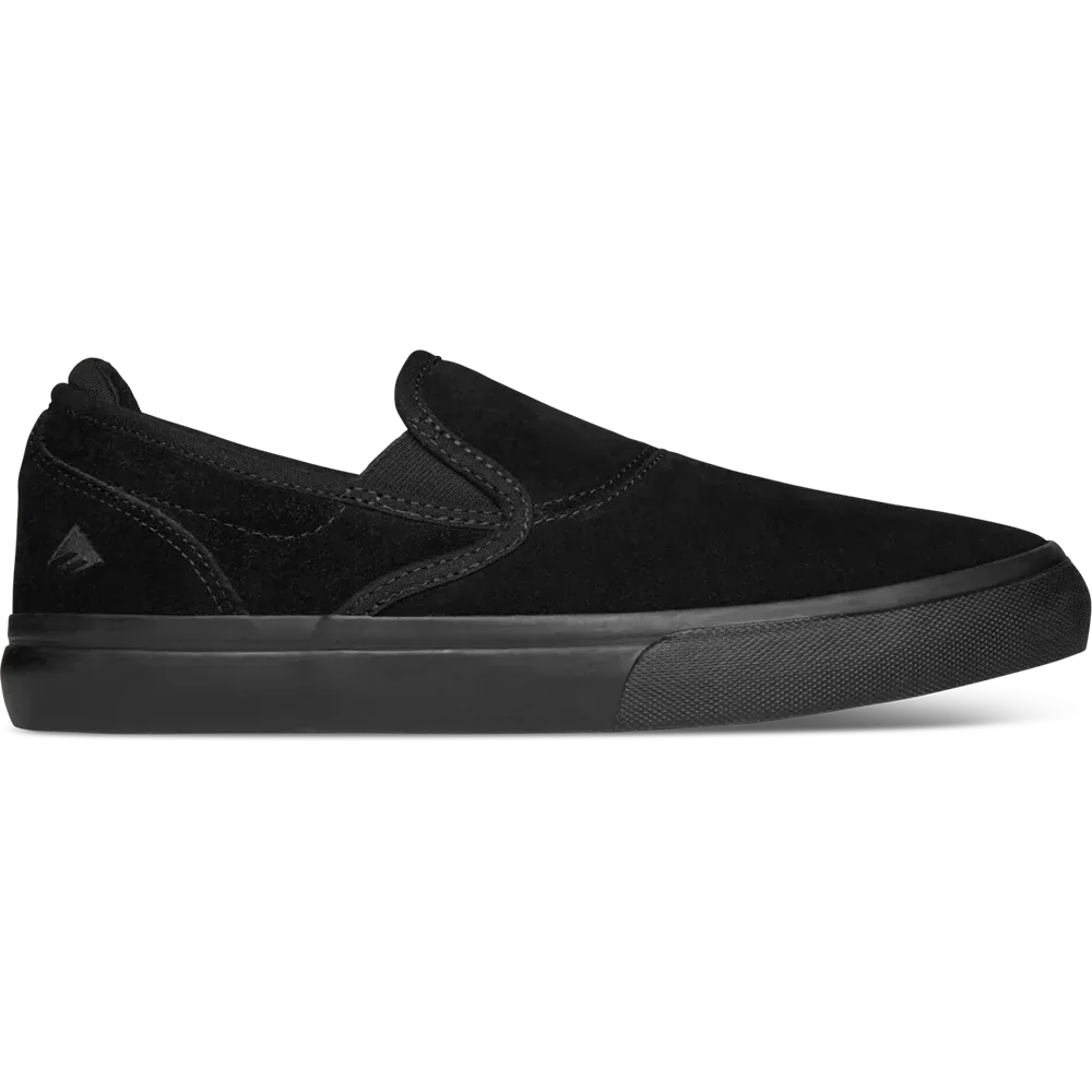 Emerica Wino G6 Slip On Black/Black/Black