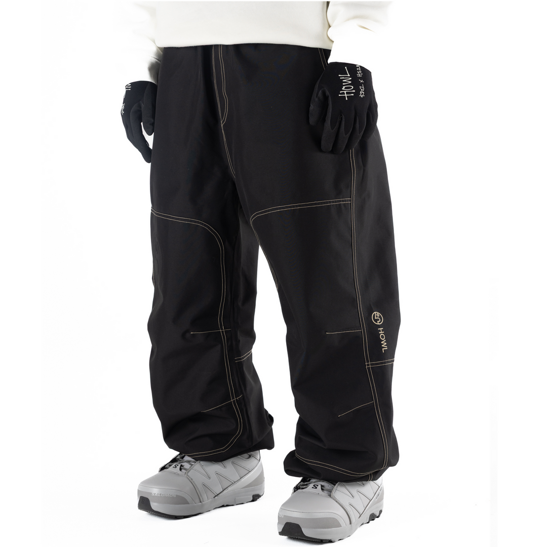 Howl x Public Workwear Pant Black