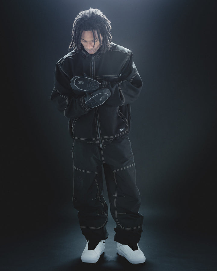 Howl x Public Workwear Jacket Black