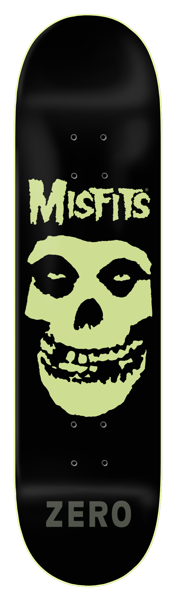 Zero X Misfits Fiend Skull Deck 8.5"