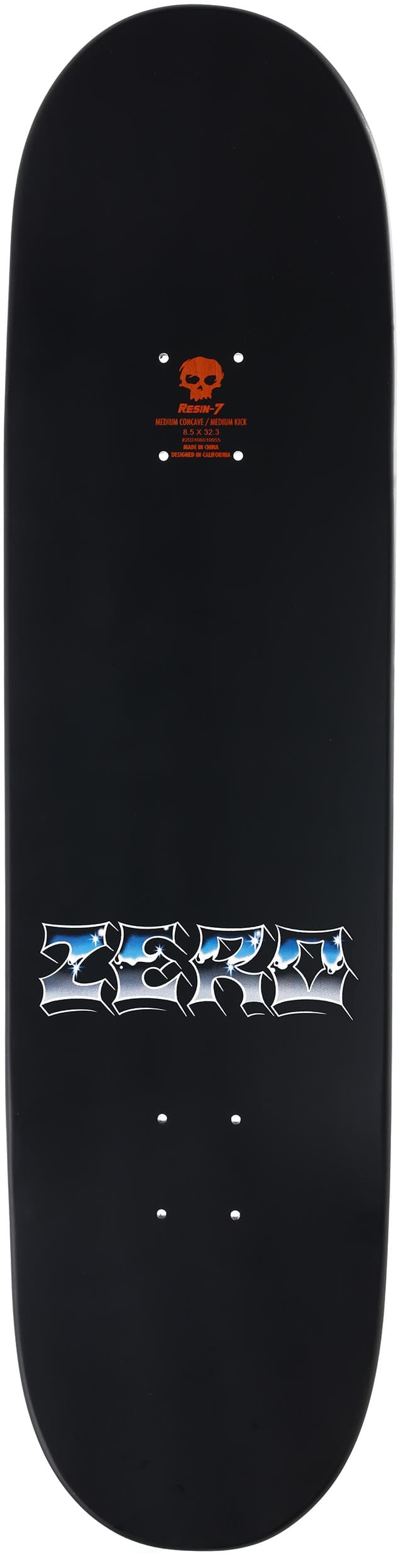 Zero Chrome Logo Deck 8"