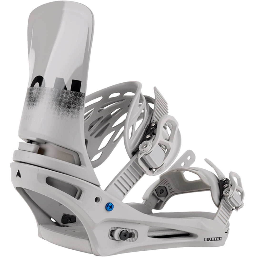 Burton Cartel X Re:Flex Bindings Gray/Logo 2024