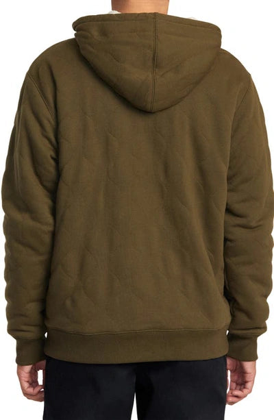 RVCA Arrow Fleece Zip UP Sweatshirt