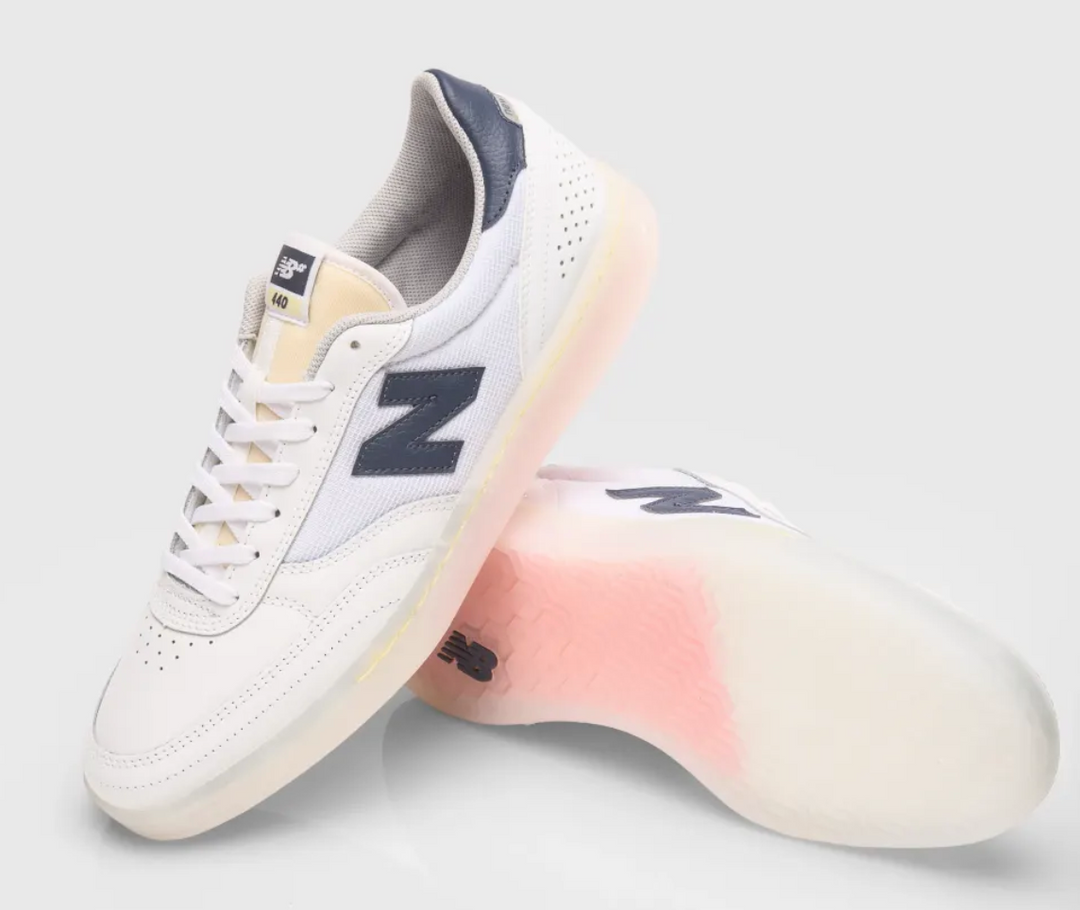 New Balance Numeric NM 440 Shoes - White/Blue