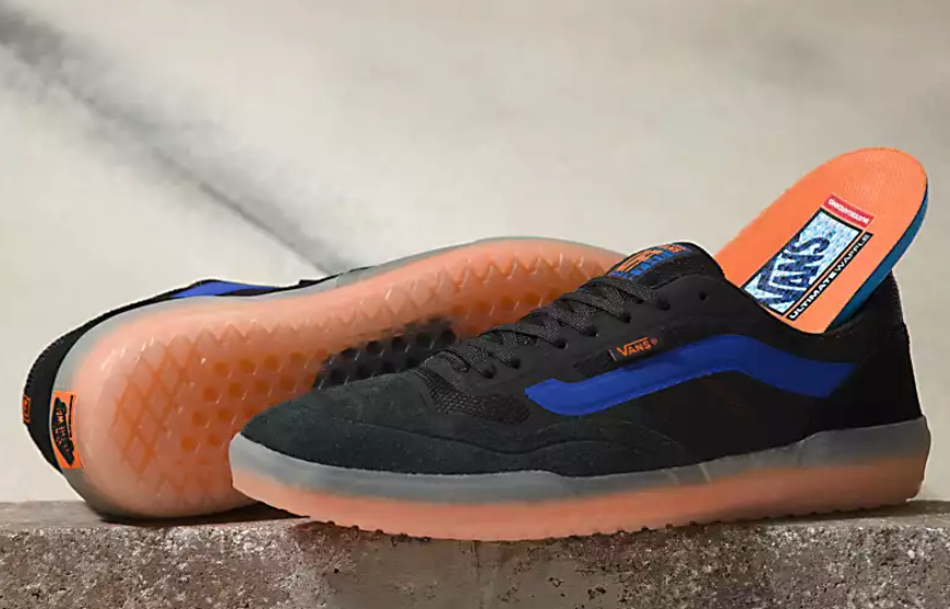 Vans AVE Athletic Shoe Black/Orange